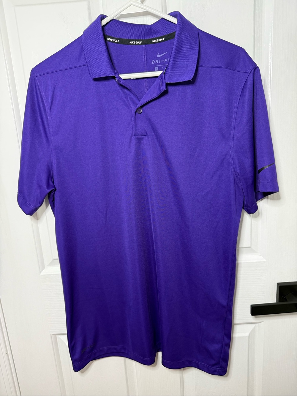 Nike Purple Dri-FIT Men's Golf Polo